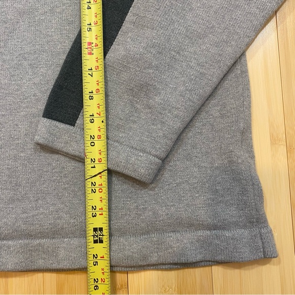 Tommy Hilfiger Grey Quarter Zip Heavy Sweater Sweatshirt Pullover Mens Size XL - Picture 11 of 12